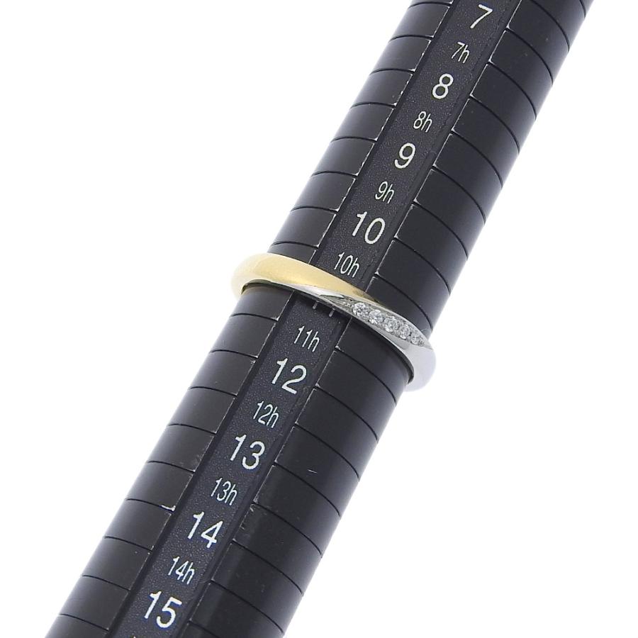 ケイウノ K.UNO リング 指輪 K18YG プラチナ Pt950 コンビ メレ ケイウノ K.UNO リング 指輪 K18YG プラチナ Pt950 コンビ メレ