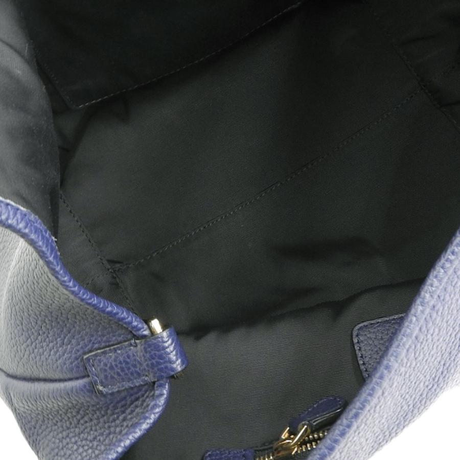 新作グッ ロエベ LOEWE カリエPM ハンドバッグ レザー ネイビー 本物保証 布袋付 超美品