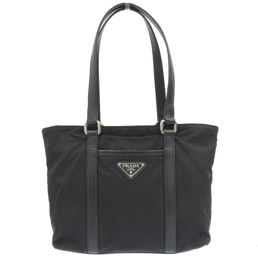 PRADA プラダ ナイロン ハンドバッグ 黒 ブラック BR2288 三角 PRADA プラダ ナイロン ハンドバッグ 黒 ブラック BR2288 三角