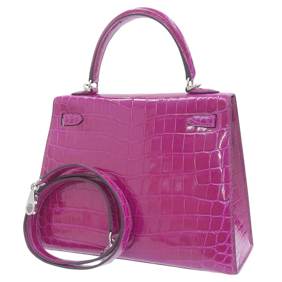 Kelly エルメス HERMES ケリー25 2WAYバッグ クロコ Kelly エルメス HERMES ケリー25 2WAYバッグ クロコ