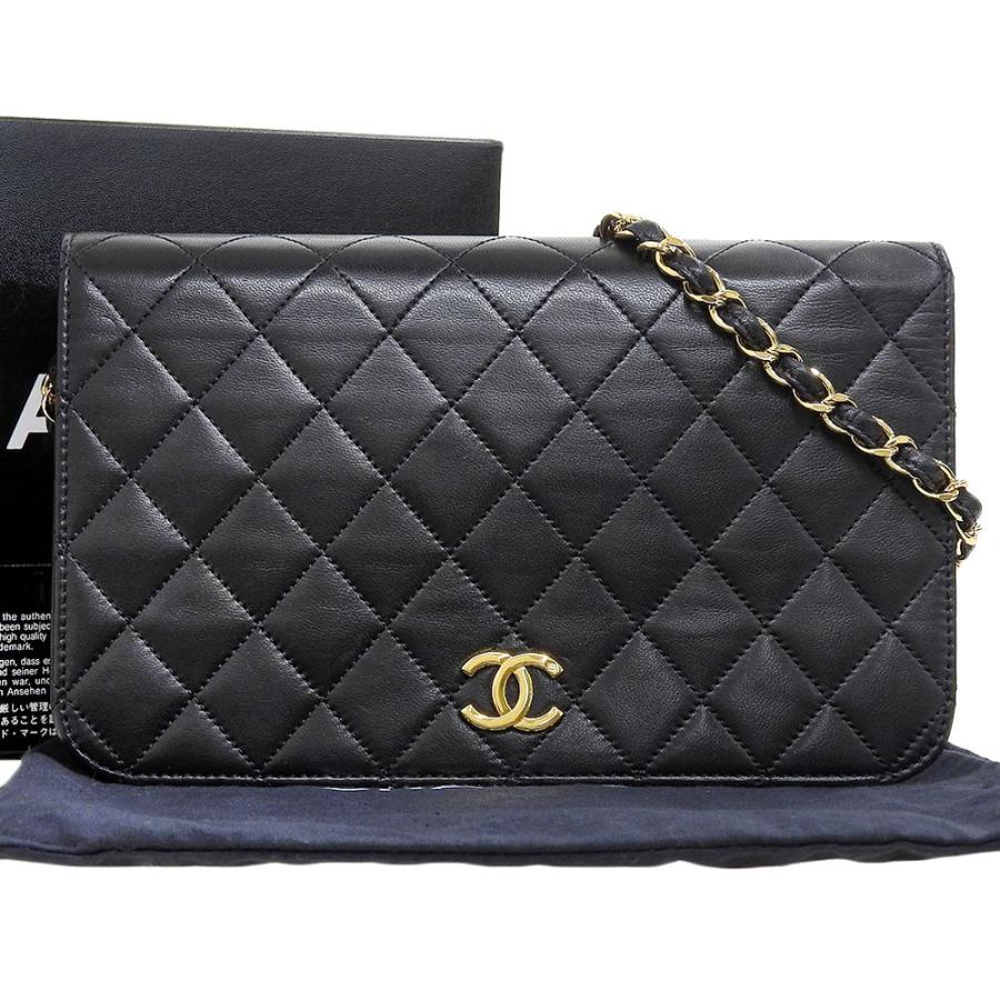 マトラッセ シャネル CHANEL シングルフラップ チェーンショルダー