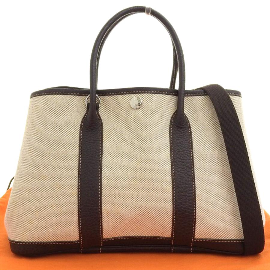 ガーデンパーティー エルメス HERMES ガーデンパーティ30 TPM □H刻印 