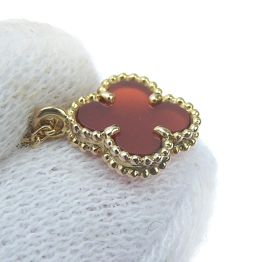 Van Cleef & Arpels スィートアルハンブラ　カーネリアン スウィート アルハンブラ ペンダント 18K ローズ ゴールド