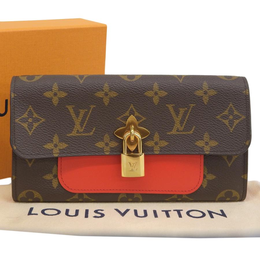 【本物保証】 希少 レア 箱・布袋付 超美品 ルイヴィトン LOUIS VUITTON モノグラム ポルトフォイユ フラワー M62566 ホック付長財布 LOUIS VUITTON（ルイ・ヴィトン） モノグラム ポルトフォイユ フラワー