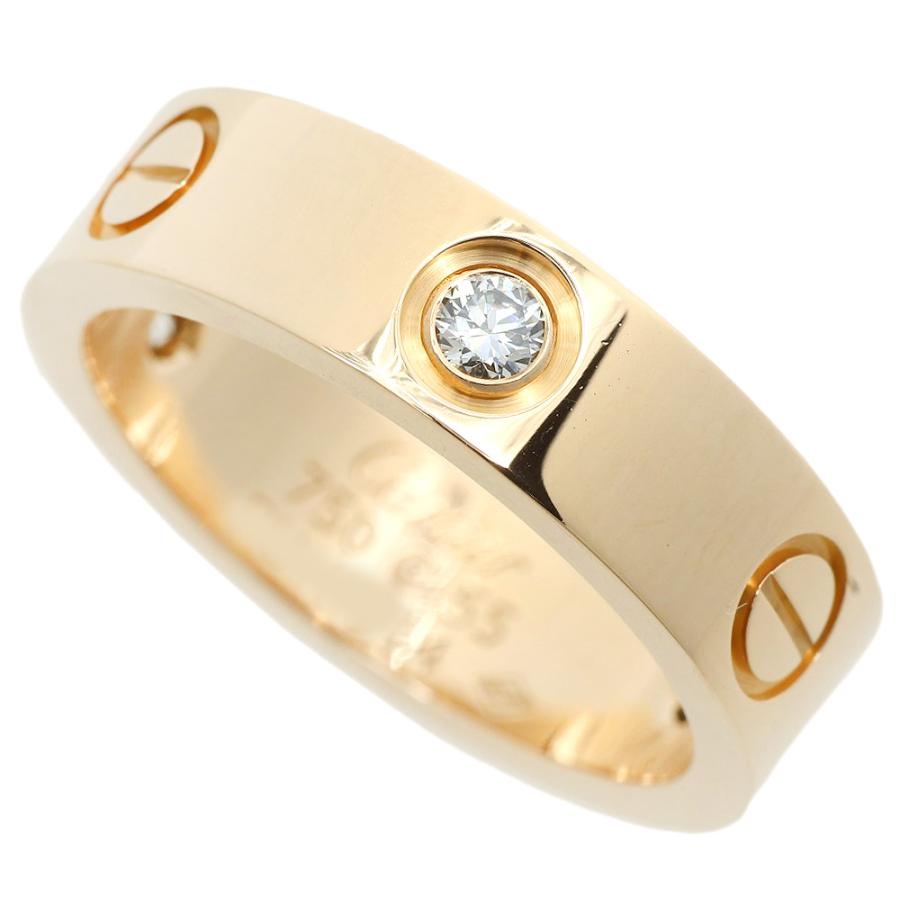 カルティエ　ラブリング　ピンクゴールド　3p  55号 LOVE（Cartier） カルティエ 指輪 ユニセックス ラブリング フル