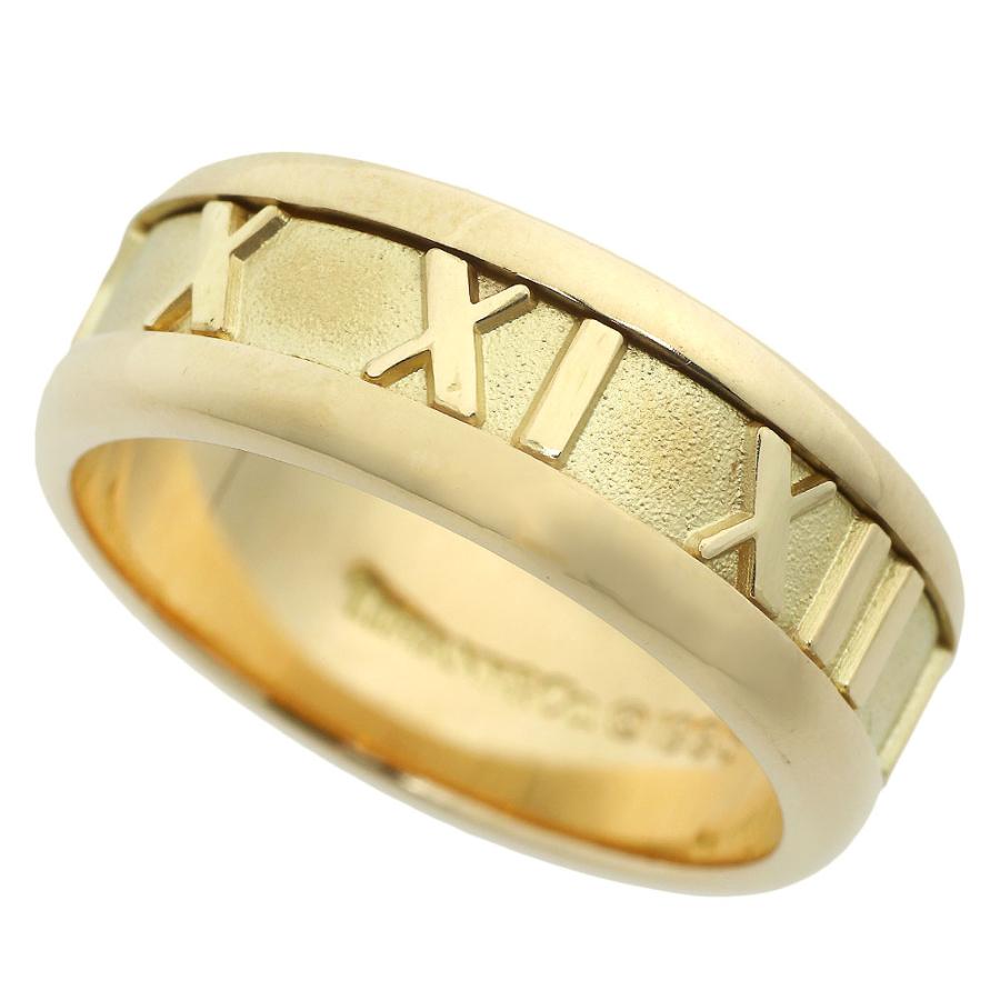 美品 18.5号 ティファニー アトラス リング TIFFANY&Co.】ティファニー アトラス リング・指輪 18.5号