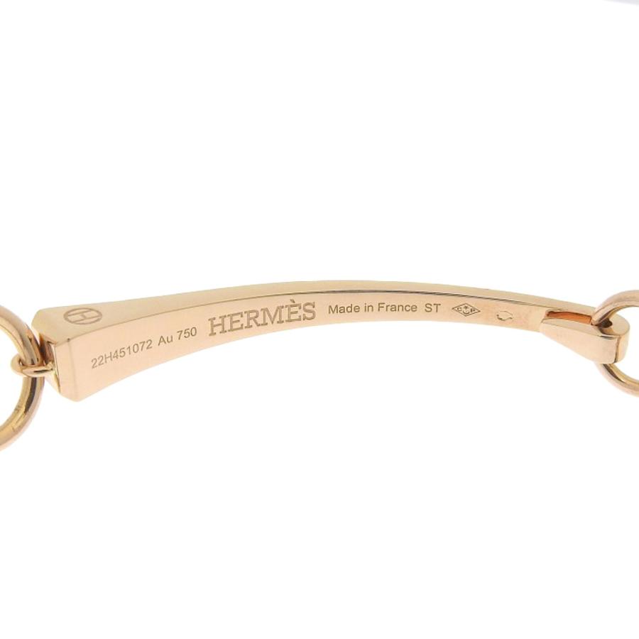 HERMES エルメス クルードフォルジュ ブレスレット K18PG ピンク HERMES エルメス クルードフォルジュ ブレスレット K18PG ピンク