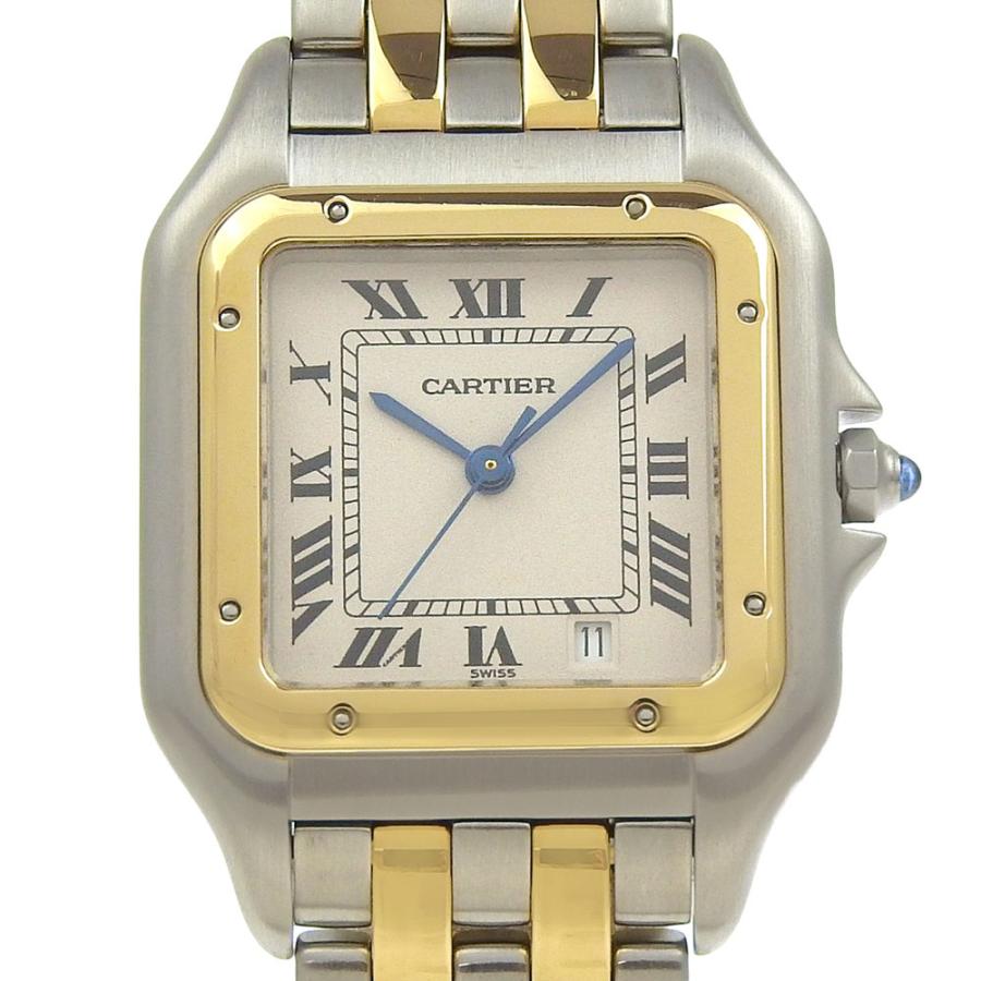 PANTHERE DE CARTIER カルティエ パンテールMM 2ロウ コンビ デイト