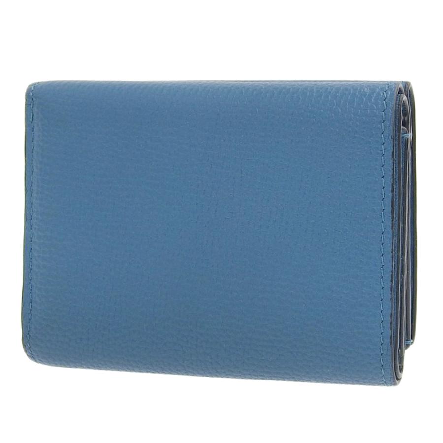 LOEWE ロエベトライフォールドアナグラムWホック三つ折り財布