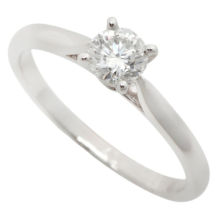 超美品 Cartier カルティエ プラチナ ダイヤモンド ソリテール リング SOLITAIRE 1895 カルティエ CARTIER ソリテールリング 指輪 プラチナ