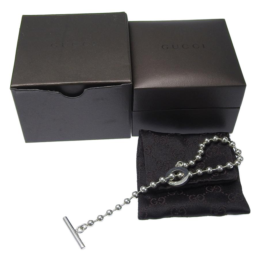 GUCCI グッチ 17.4g ボールチェーンブレス ブレスレット