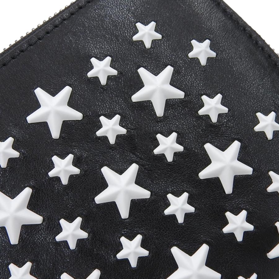JIMMY CHOO ジミーチュウ ラウンドファスナー長財布 レザー