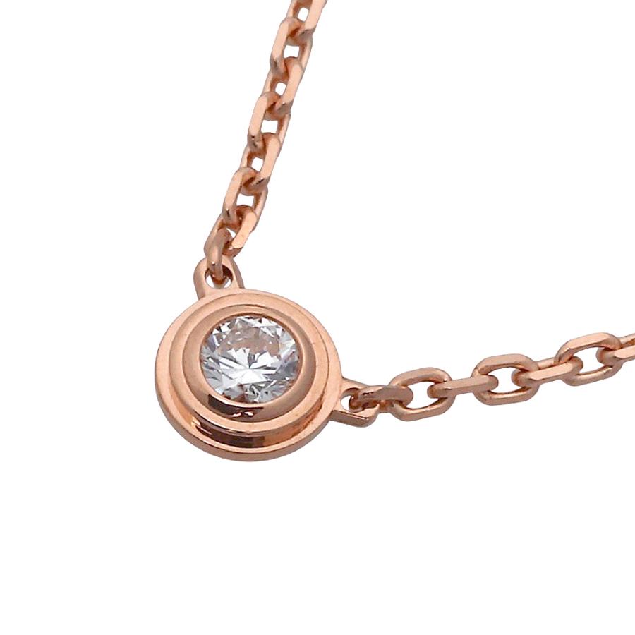 Cartier ダムール ディアマンレジェネックレス Cartier（カルティエ） 約2.1g ダムール ディアマン レジェ XS