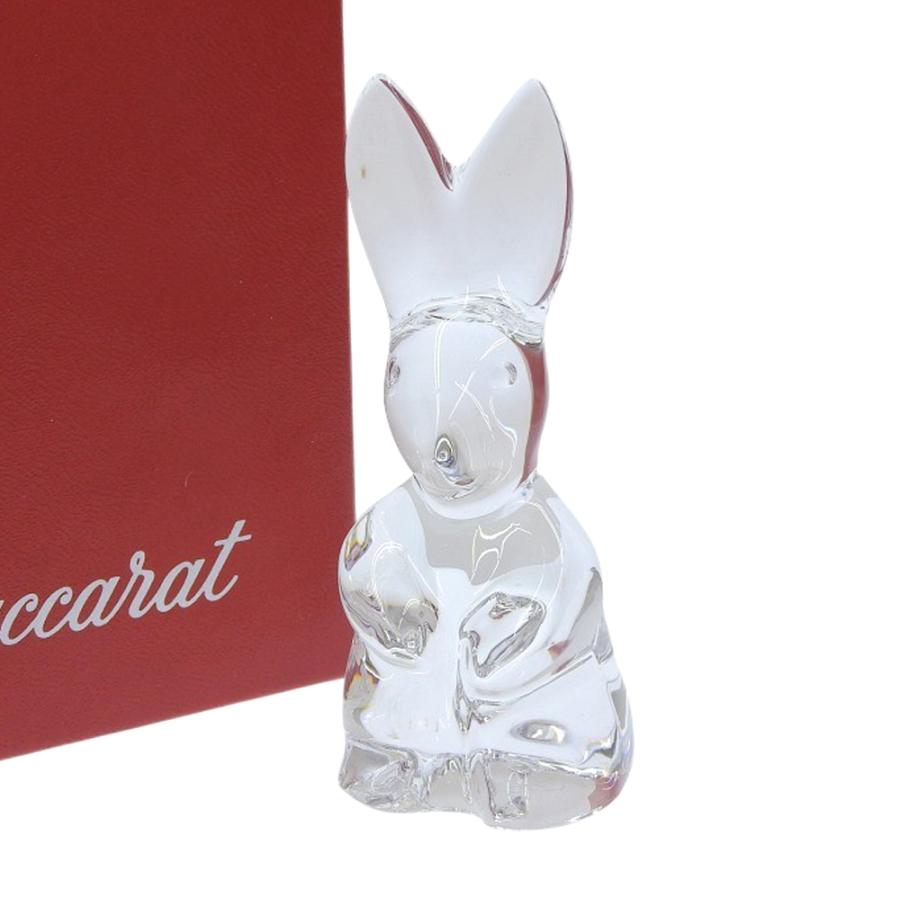 新品】バカラ うさぎ ウサギ スイング ラビット レッド 動物 オブジェ