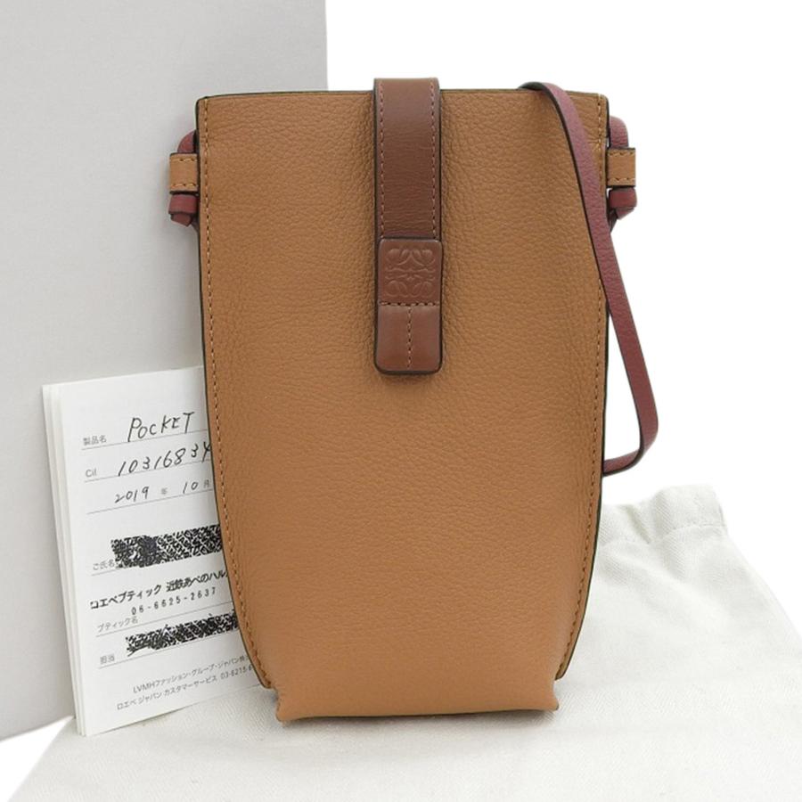 LOEWE（ロエベ） アナグラム フォンポーチ ゲートポケット ショルダー