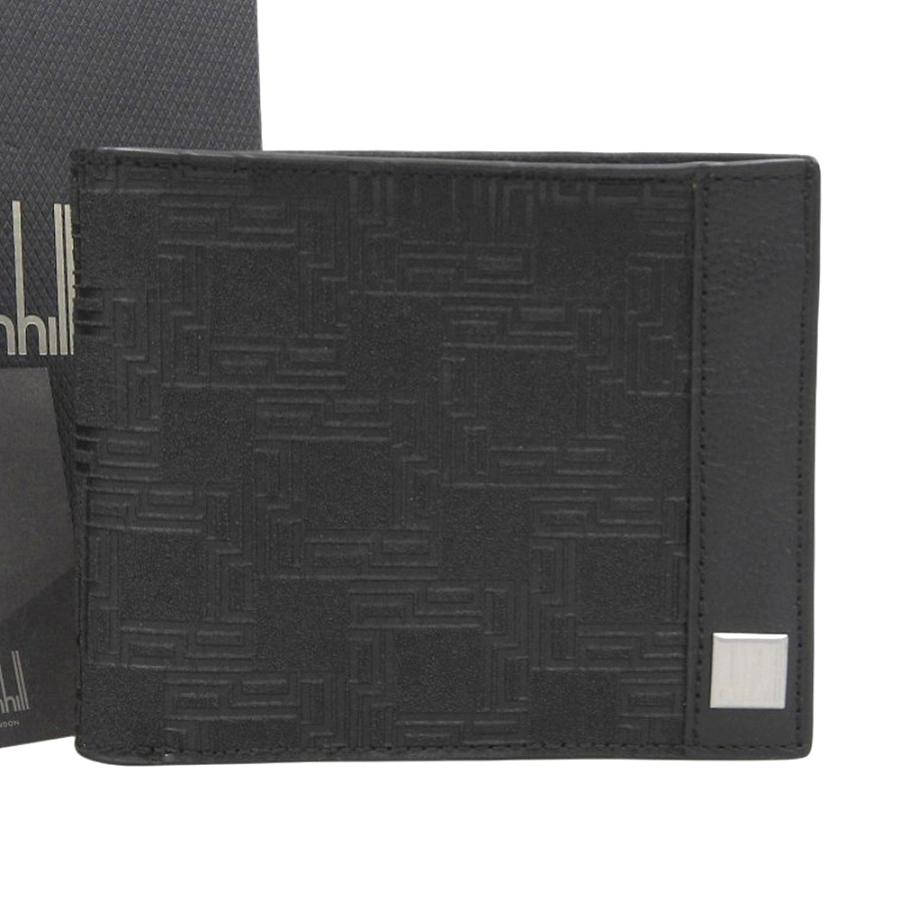 dunhill（ダンヒル） ディーエイト 二つ折り財布 L2LH32A ブラック