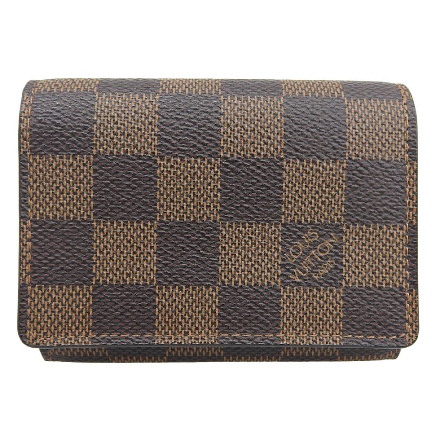 美品✨　ルイヴィトン 名刺入れ 　ダミエ アンヴェロップカルト　ドゥヴィジット アンヴェロップ ルイヴィトン LOUIS VUITTON ダミエ カルト ドゥ