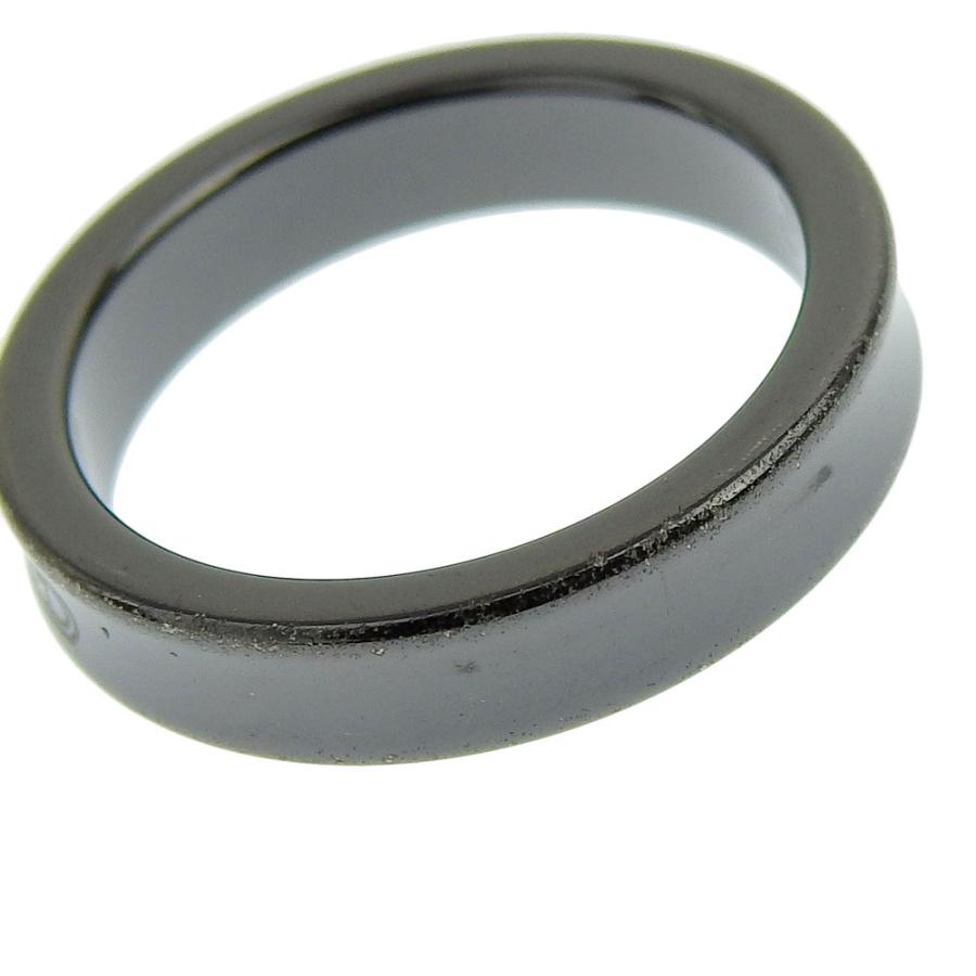 ティファニー TIFFANY & Co. 1837 リング 指輪 チタン 黒 ブラック 10 