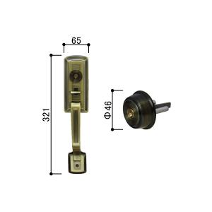 YKK AP 玄関ドア 鍵交換 自分で 純正品 外ハンドル・主錠補助錠 YKK AP 玄関ドア 鍵交換 自分で 純正品 外ハンドル・主錠補助錠