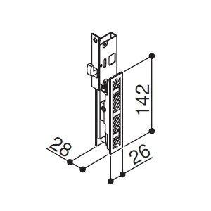 YKK AP ykk 玄関ドア 引き戸 鍵交換 自分で 純正品 戸先内締り錠