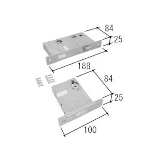 三協立山アルミ 玄関ドア 錠 PKD8505-01 NA 主錠+本締錠 刻印 GOAL GZ＋GOAL GD