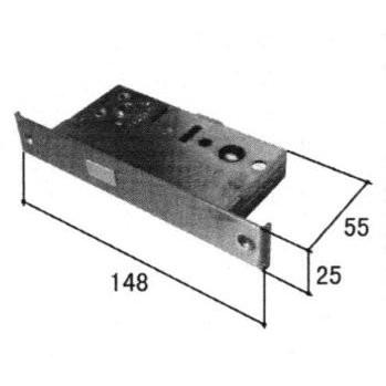 美和ロック 三協立山アルミ 玄関ドア 錠交換 補修部品 純正品 勝手口