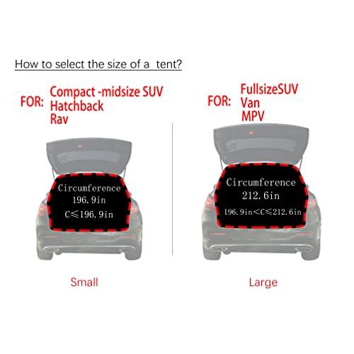 高評価続出！ Hasika 車中泊・キャンプ・車用 カーテン 防虫ネット バックドア用 車用 網戸 虫よけ 換気 テント 車 旅行 小型から中型サイズ SUV 【I1692543933】(10161円)