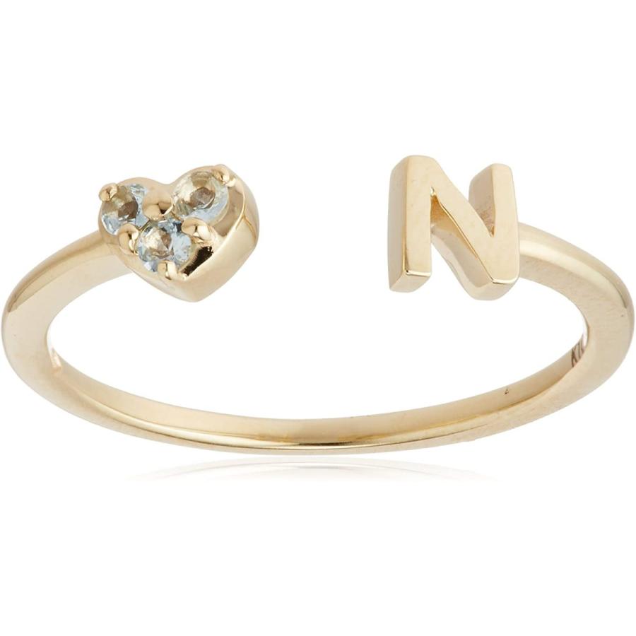 21新作 Vaヴァンドーム青山 Va Vendome Aoyama K10 Yg イニシャル N ピンキーリング ファランジリング フォークリング ア 肌触りがいい Mercurytechnologies Mn Com