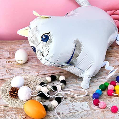 8個 ウォーキングアニマル キャットバルーン アルミホイル アニマル エアウォーカー パーティーデコレーション 猫テーマパーティー用品 ベビーシャワー Ys 輸入雑貨店 チェッカードフラッグ 通販 Yahoo ショッピング