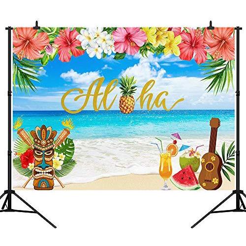 結婚祝い 写真撮影背景 ビーチ トロピカルハワイアン 背景 パーティー ルアウ アロハ 夏 Capisco 男の子 ミュージカルパーティー 誕生日 子供 女の子 その他パーティーグッズ Www Ellepiserramenti It