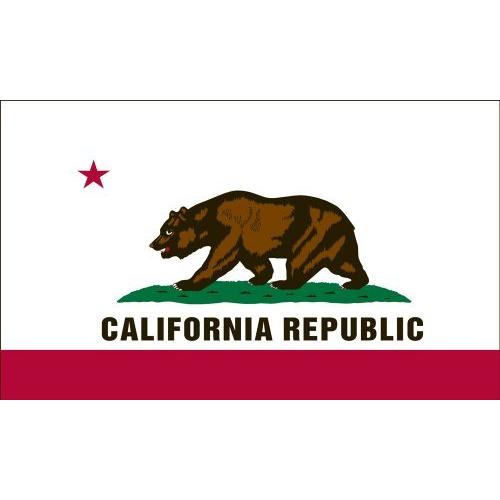 国内外の人気集結！ 4'x6' 4x6 FT CA California Flag SolarMax Nylon US Made 万国旗