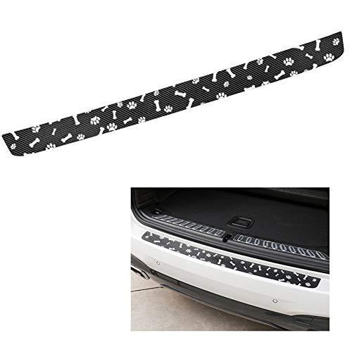 リアバンパープロテクターガード 傷防止 ユニバーサルトランクドアエントリーガード アクセサリー トリムカバー Suv 車