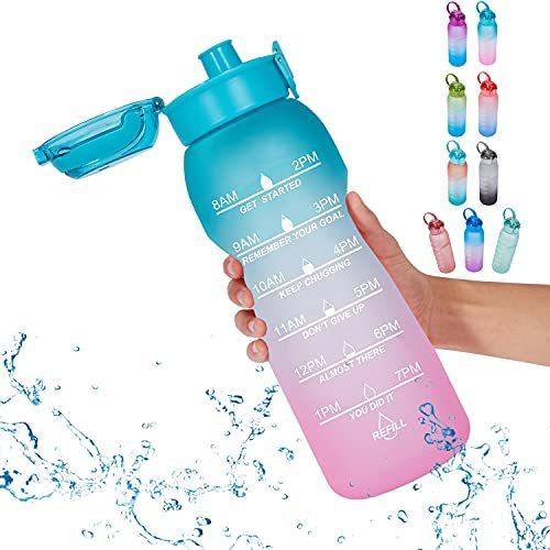 有名なブランド おしゃれ Goothdurs 50oz 0.4 Gallon Motivational Water Bottle with Time Marker ? Wate ardasesores.com ardasesores.com