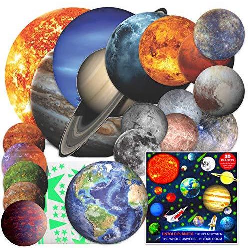 太陽系 子供用 暗闇で光る惑星と星 天井用 壁 惑星ステッカー 宇宙装飾 光る 惑星 小人 外惑星 冥王星 月 太陽 Ys 輸入雑貨店 チェッカードフラッグ 通販 Yahoo ショッピング