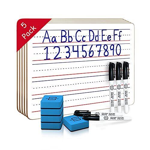 ホワイトボード罫線付きラップボード 5枚パック 9 X 12インチ 罫線入り 両面ミニホワイトボード マーカー 消しゴム付き Ys 輸入雑貨店 チェッカードフラッグ 通販 Yahoo ショッピング