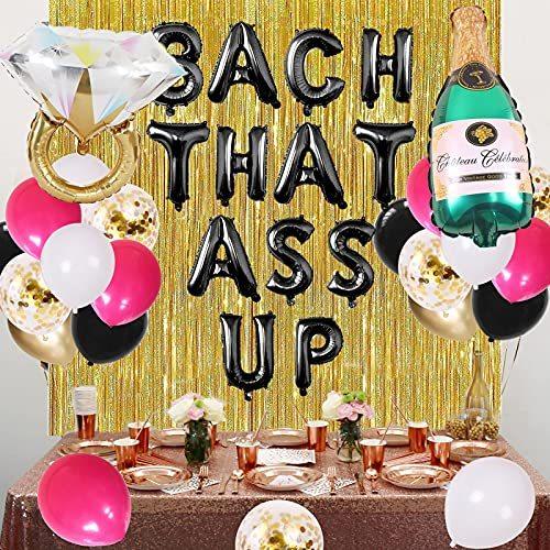 Bachelorette Party Bach That Ass Up Balloon Banner Brunch Bridal Shower Dec｜shop-tsuzurato｜02