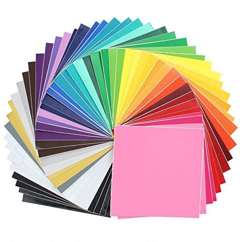 Oracal Assorted 631 and 651 Vinyl - Top Colors - 12 x 12 Sheets by Oracal