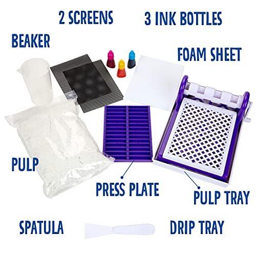 Crayola Paper Maker Paper Making DIY Craft Kit Gift for Kids 7 8 9 10 Multi｜shop-tsuzurato｜04