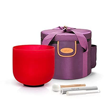 海外より出荷 仏壇 仏具 並行輸入品 りん りん棒 Topfund歌唱ボウルcノートクリスタル歌唱ボウルルートチャクラレッドカラー10インチ Oリングとラバーマレットは含まれています B00p0aw6xe Topfund歌唱ボウルcノートクリスタル歌唱ボウルルートチャクラレッド