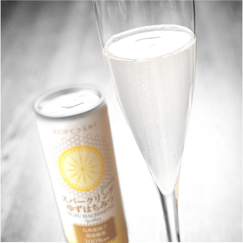 NHKあさイチで紹介されました！」スパークリングゆずはちみつ 250ml
