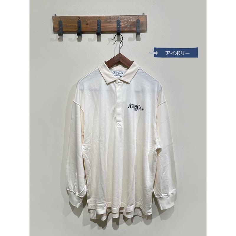 AMERICANA（アメリカーナ） ラガーシャツ BRF-676A レディース 長袖 