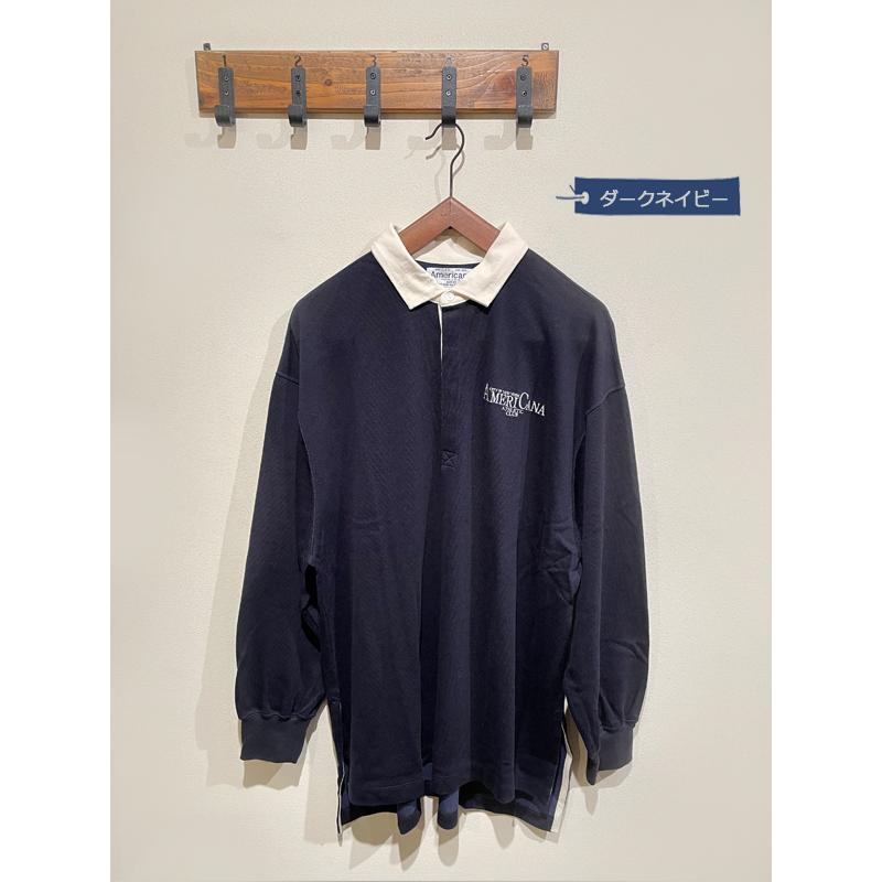 AMERICANA（アメリカーナ） ラガーシャツ BRF-676A レディース 長袖