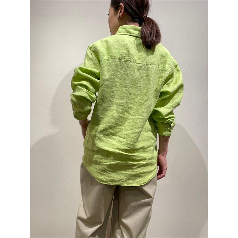 LOLO ロロ 定番プルオーバーリネンシャツ LS-3W3 24SS