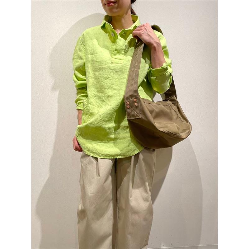 LOLO ロロ 定番プルオーバーリネンシャツ LS-3W3 24SS