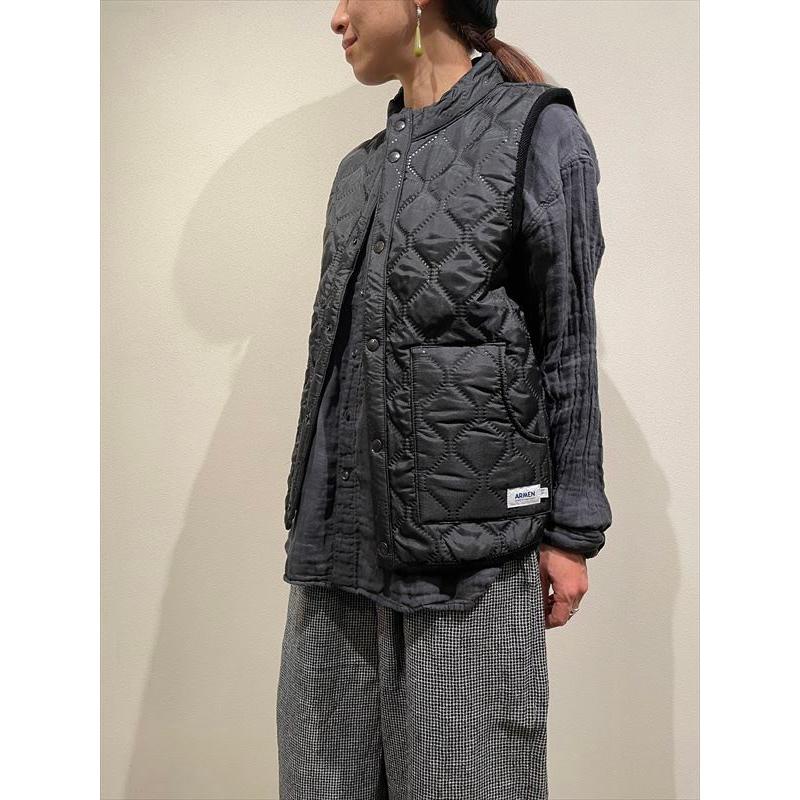 ARMEN ヒートキルトフーデットベスト 楽天市場】ARMEN アーメン ヒートキルト オーバーサイズ フーデッド