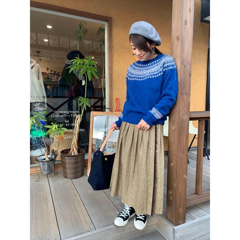 John Tulloch（ジョンタロック） HEAVY BRUSH NORDIC CREW NECK