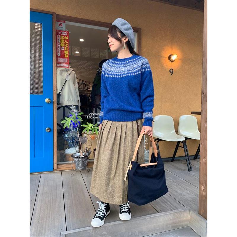 John Tulloch（ジョンタロック） HEAVY BRUSH NORDIC CREW NECK