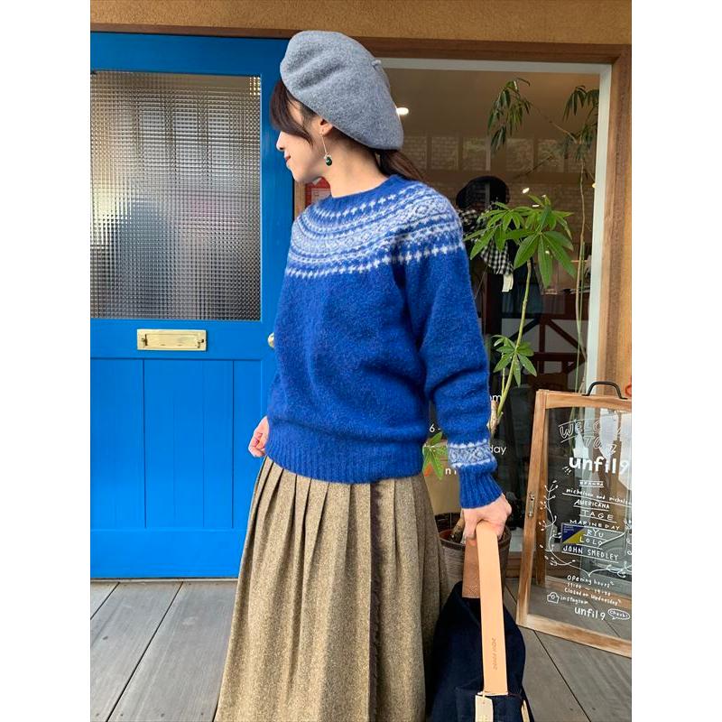 John Tulloch（ジョンタロック） HEAVY BRUSH NORDIC CREW NECK