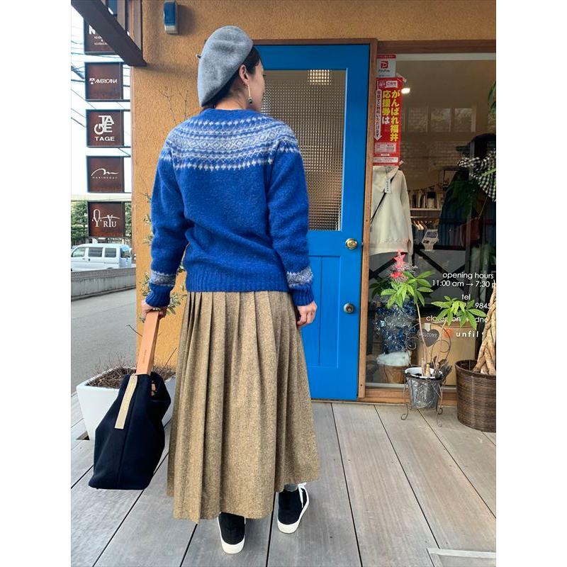 John Tulloch（ジョンタロック） HEAVY BRUSH NORDIC CREW NECK