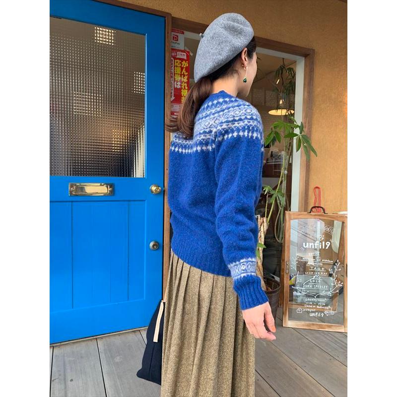John Tulloch（ジョンタロック） HEAVY BRUSH NORDIC CREW NECK